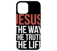 Jesus The Way Truth Life John 14 6 Christian Bible Verse Case for iPhone 12 mini