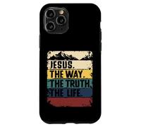 Jesus The Way Truth Life Women Men Kids Christian Worship Case for iPhone 11 Pro