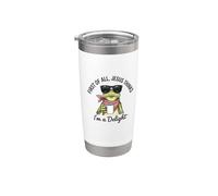 Jesus Thinks im a Delight Frog Stainless Steel Insulated Tumbler