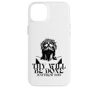 Jesus Thy Will Be Done Catholic Bible Verse Matthew 6 10 Case for iPhone 14 Plus
