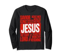 Jesus Titles and Attributes Long Sleeve T-Shirt