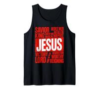 Jesus Titles and Attributes Tank Top