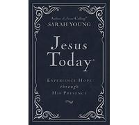 Jesus Today Deluxe Edition, Leathersoft, Navy, with Full Scriptures: Experience Hope Through His Presence (A 150-Day Devotional)