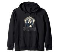 Jesus Truly Human and Divine Zip Hoodie