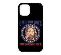 Jesus Tshirt American Flag Christian Patriot Funny Humor Case for iPhone 12/12 Pro