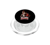Jesus vs Devil, basketball, Jesus Christ PopSockets PopGrip for MagSafe