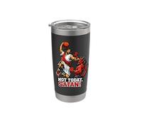 Jesus vs Devil, Basketball, Jesus Christ Stainless Steel Insulated Tumbler