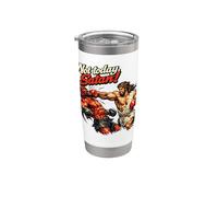 Jesus vs Devil, Boxing, Jesus Christ Stainless Steel Insulated Tumbler