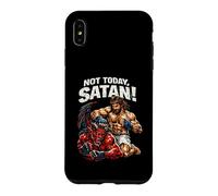 Jesus vs Devil, cage fight, Jesus Christ Case for iPhone XS Max