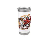 Jesus vs Devil, Judo, Jesus Christ Stainless Steel Insulated Tumbler