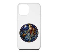 Jesus Walking Upon Water Saving Peter Sacred Mosaic Faith Case for iPhone 12 mini