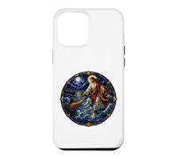 Jesus Walking Upon Water Saving Peter Sacred Mosaic Faith Case for iPhone 12 Pro Max