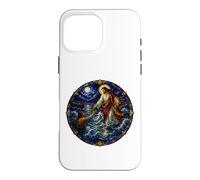Jesus Walking Upon Water Saving Peter Sacred Mosaic Faith Case for iPhone 16 Pro Max