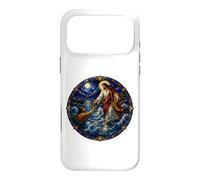 Jesus Walking Upon Water Saving Peter Sacred Mosaic Faith Case for iPhone 17 Pro Max