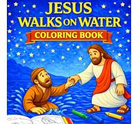 Jesus Walks on Water Coloring Book