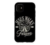 Jesus Walks With Me Forever Christian Faith Matt 28:6 Case for iPhone 11