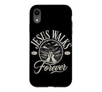 Jesus Walks With Me Forever Christian Faith Matt 28:6 Case for iPhone XR
