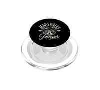 Jesus Walks With Me Forever Christian Faith Matt 28:6 PopSockets PopGrip for MagSafe