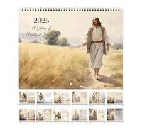 Jesus Wall Calendar 2025, Jesus Christ Calendar 2025 - Inspirational Wall Artistic Calendar, Wall Decor Calendar Inspiring Nature's Beauty 2025 For On The Wall