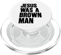 Jesus Was A Brown Man Christian Christ Follower Cute Funny PopSockets PopGrip for MagSafe