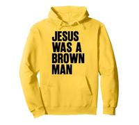 Jesus Was A Brown Man Christian Christ Follower Cute Funny Pullover Hoodie