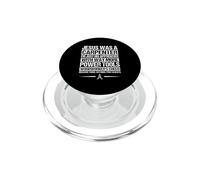 JESUS WAS A CARPENTER Funny Woodworker's Gift PopSockets PopGrip for MagSafe