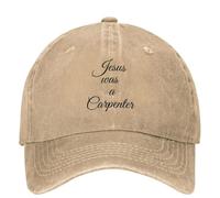 Jesus was A Carpenter Washed Baseball Cap Sabrina Carpenter Fans Street Style Hip Hop Hats Summer Men Tennis Skate Baseball Caps