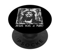 "Jesus was a punk!", Jesus, punk rock PopSockets Adhesive PopGrip