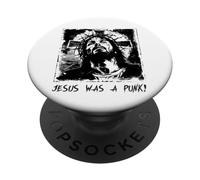 "Jesus was a punk!", Jesus, punk rock PopSockets Adhesive PopGrip