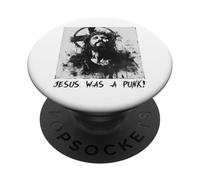 "Jesus was a punk!", Jesus, punk rock PopSockets Adhesive PopGrip