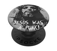 "Jesus was a Punk!", Jesus, punk rock PopSockets Adhesive PopGrip