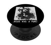 "Jesus was a punk!", Jesus, punk rock PopSockets Adhesive PopGrip
