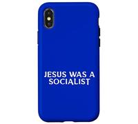 Jesus Was A Socialist Message Case for iPhone X/XS