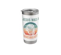Jesus was A Socialist Stainless Steel Insulated Tumbler