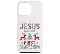 Jesus was The First Scarecrow Funny Ugly Xmas Sweater Style Case for iPhone 13 Pro Max