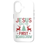 Jesus was The First Scarecrow Funny Ugly Xmas Sweater Style Case for iPhone 17