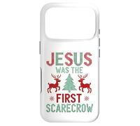 Jesus was The First Scarecrow Funny Ugly Xmas Sweater Style Case for iPhone 17 Pro