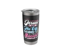Jesus was The OG School Social Worker Stainless Steel Insulated Tumbler