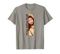 Jesus Watching Peeking I Will be Telling Dad Christian Meme T-Shirt