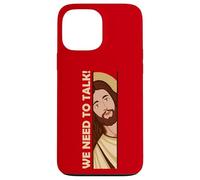 Jesus Watching Peeking Need Talk Christian Humor Funny Meme Case for iPhone 13 Pro Max
