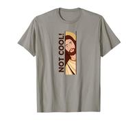 Jesus Watching Peeking Not Cool Christian Humor Funny Meme T-Shirt