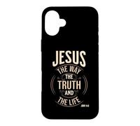 Jesus Way Truth and the Life John 14:6 Case for iPhone 16 Plus