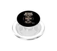Jesus Way Truth and the Life John 14:6 PopSockets PopGrip for MagSafe