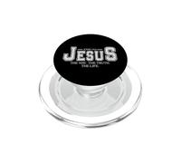 Jesus Way Truth Life John 14:6 Christian Gift PopSockets PopGrip for MagSafe
