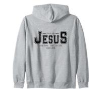 Jesus Way Truth Life John 14:6 Christian Gift Zip Hoodie