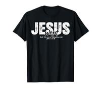 Jesus Wept John 11:35 Christian Bible Verse T-Shirt