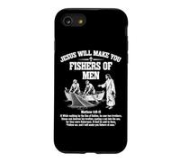 Jesus Will Make You Fishers Of Men Matthew 4:18-19 Christian Case for iPhone SE (2020) / 7/8