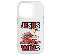 Jesus Wins 1 Corinthians 15 55 Zechariah 14 4 Case for iPhone 14 Pro
