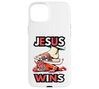 Jesus Wins 1 Corinthians 15 55 Zechariah 14 4 Case for iPhone 15 Plus