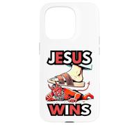 Jesus Wins 1 Corinthians 15 55 Zechariah 14 4 Case for iPhone 15 Pro